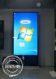 Signage 86&quot; de Digitas do tela táctil do painel do LG da definição 4K entrada de Android 7,1 HDMI do quiosque do LCD