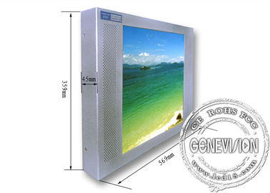 exposição do LCD da montagem da parede de 15 polegadas, prolongamento lCD do 4:3 que anuncia a tevê